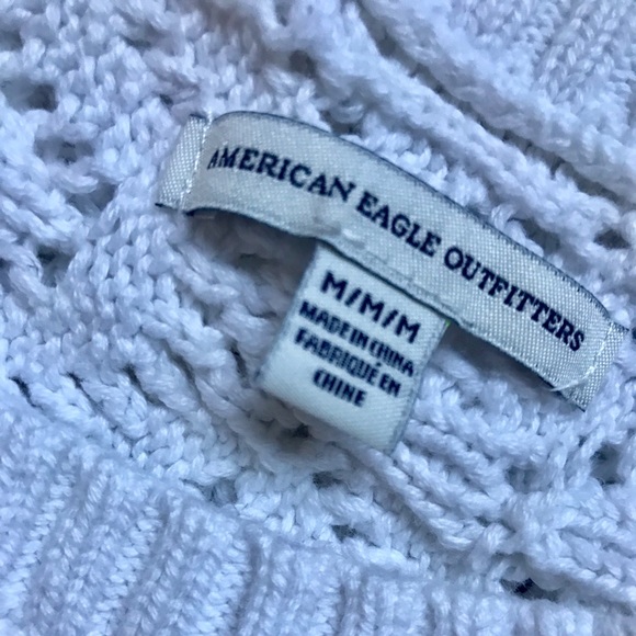 [AEO] Cotton Scoop Neck Knit Sweater - Picture 5 of 7